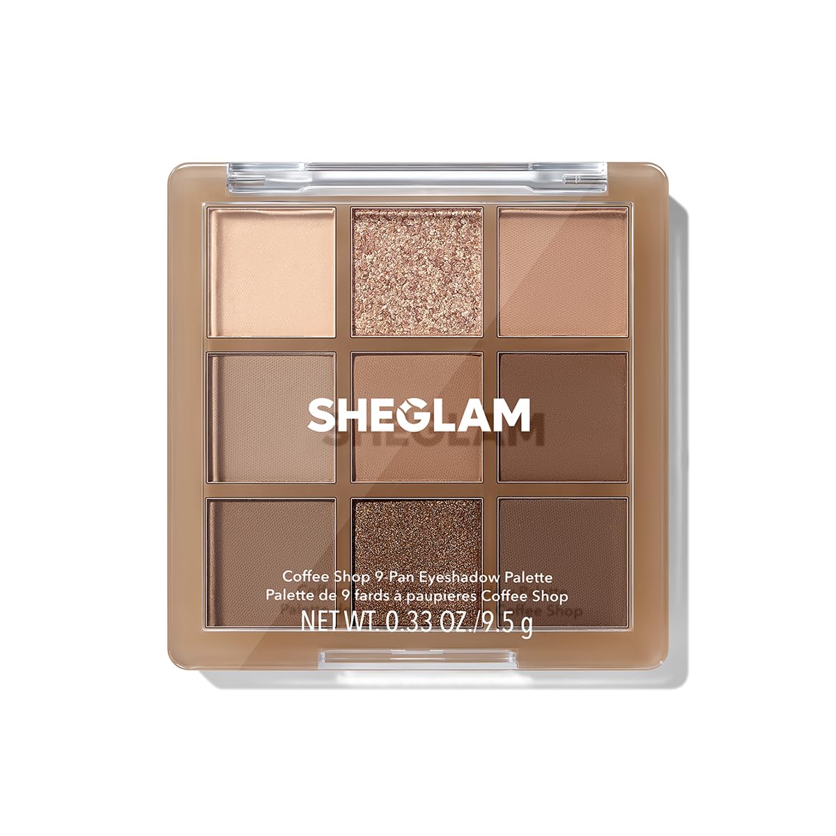 Sheglam Palette Coffee Shop 9 tonos ultrapigmentadas