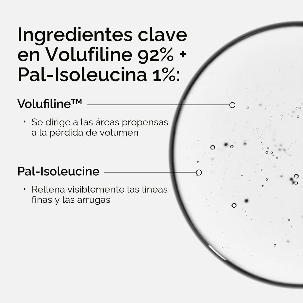 The ordinary Suero Facial Volufiline 92% + Pal-Isoleucina 1%
