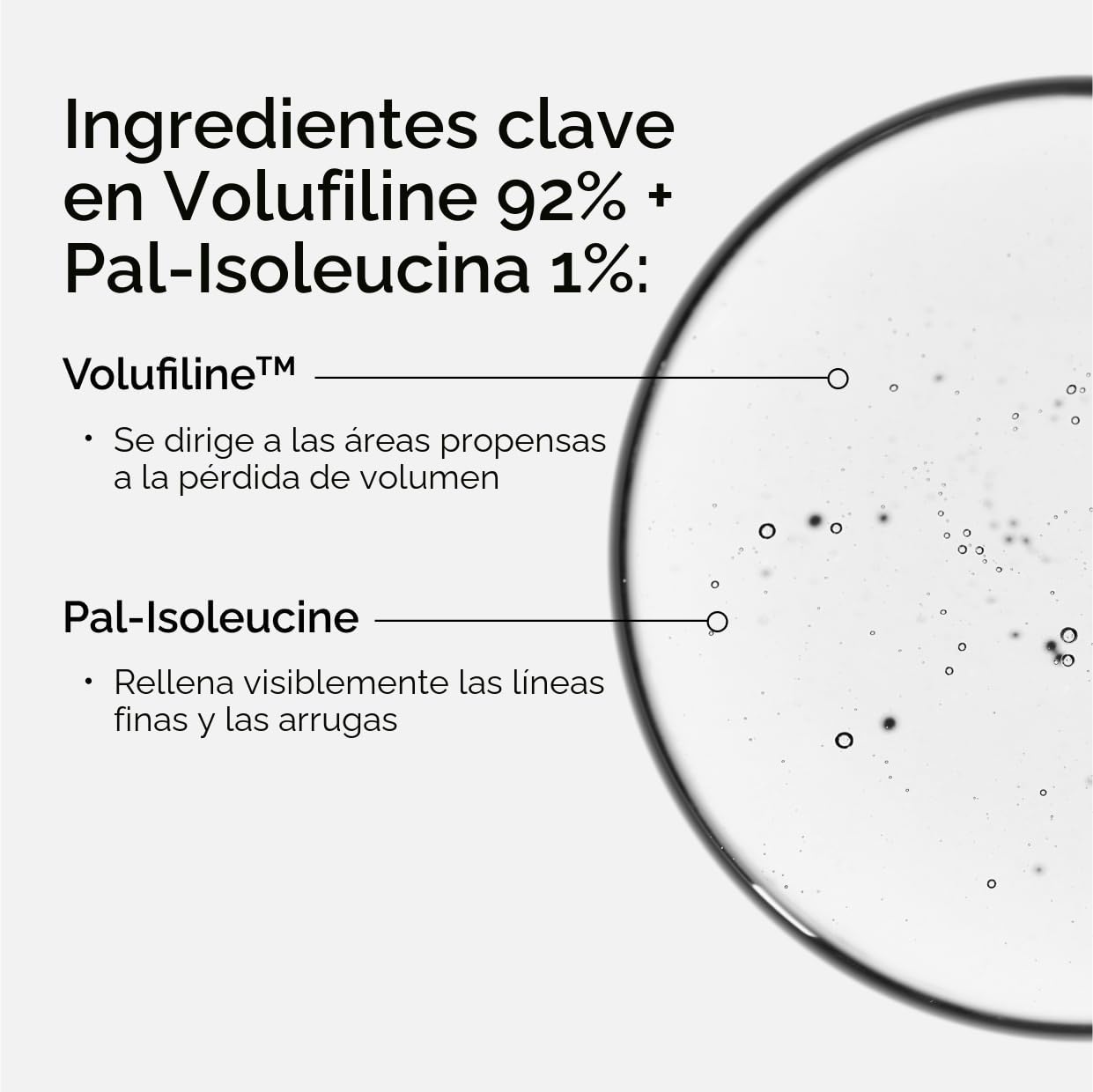 The ordinary Suero Facial Volufiline 92% + Pal-Isoleucina 1%