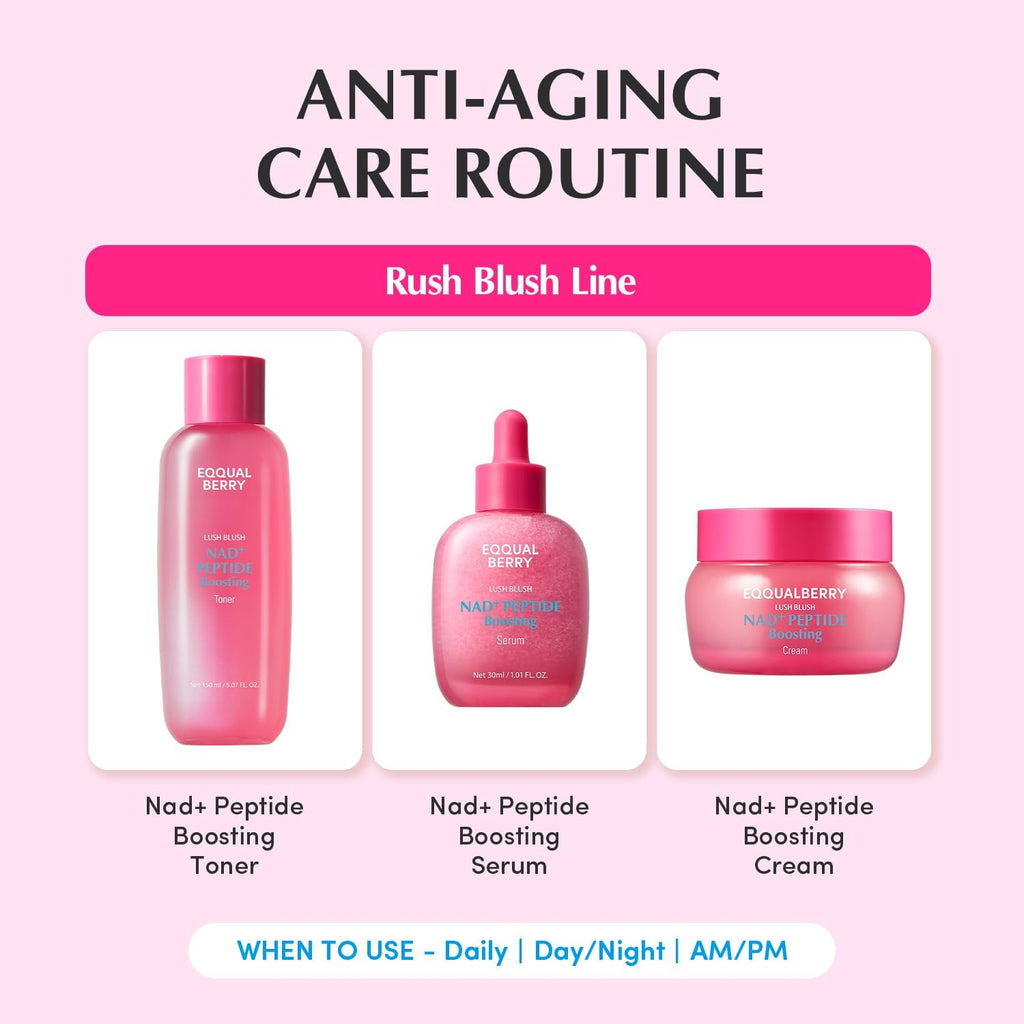 EQQUALBERRY Tónico potenciador de péptidos NAD+
