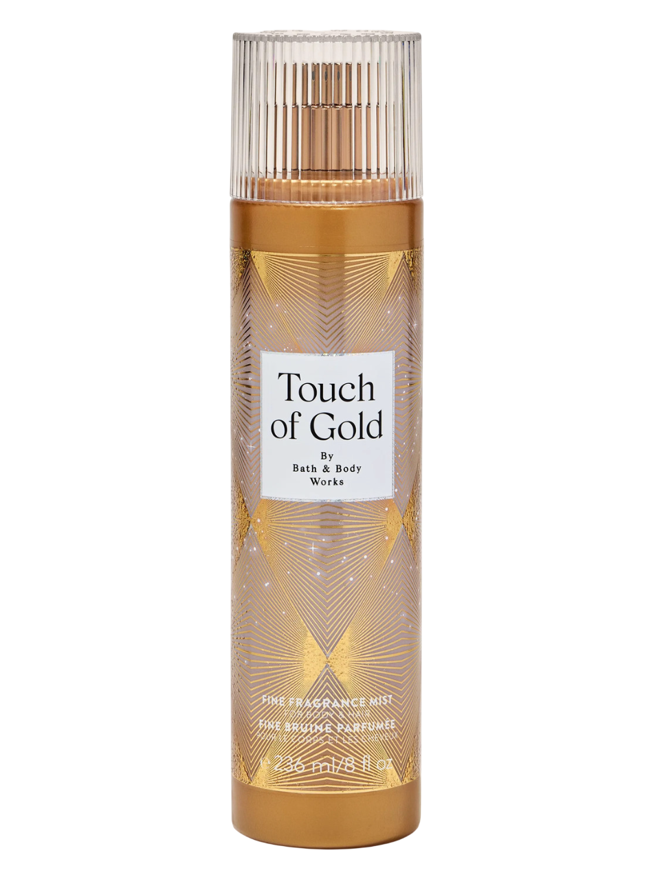 Mist Touch of gold Bath Body Works 236ml