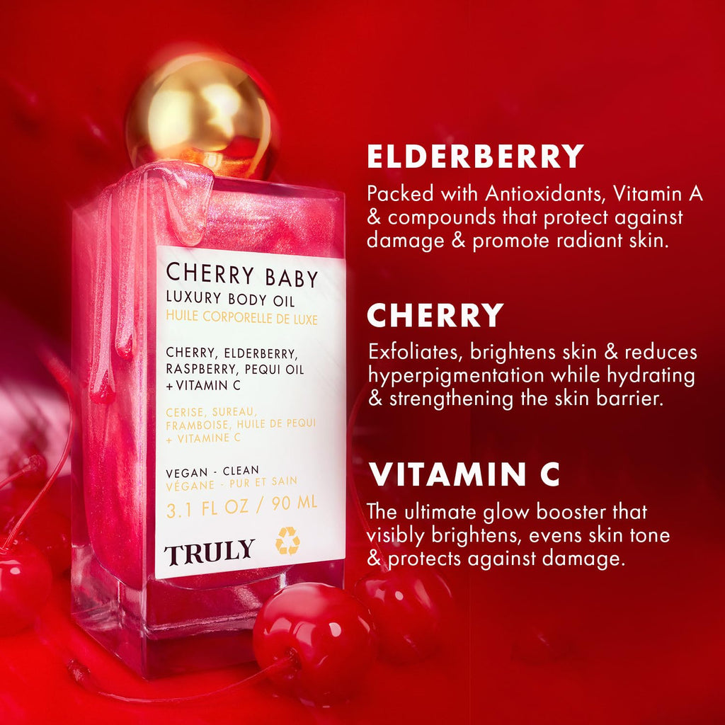 Truly Aceite Corporal De Lujo Cherry Baby 90ml