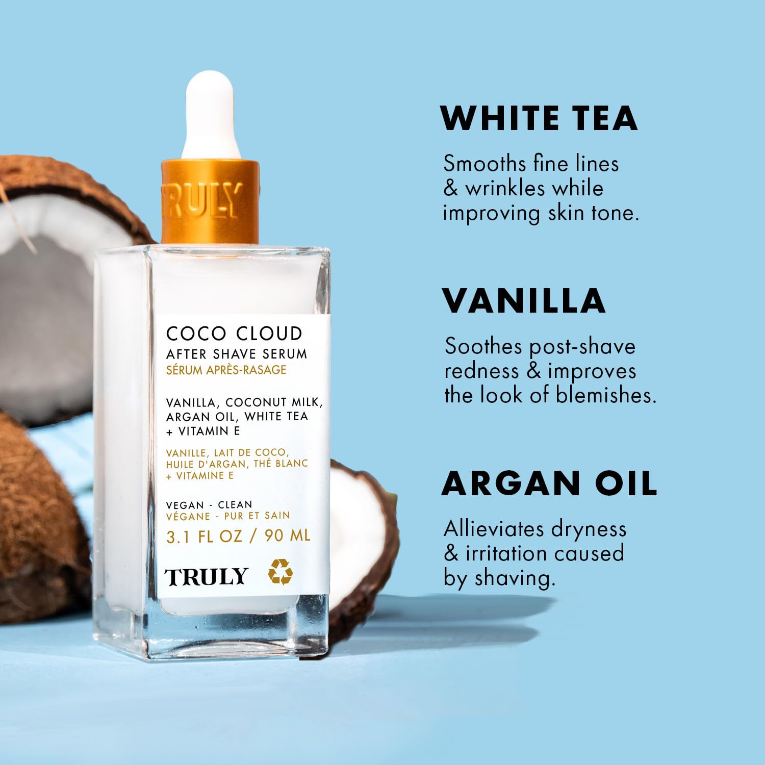 Truly Coco Cloud Post Afeitado - Serum Hidratante