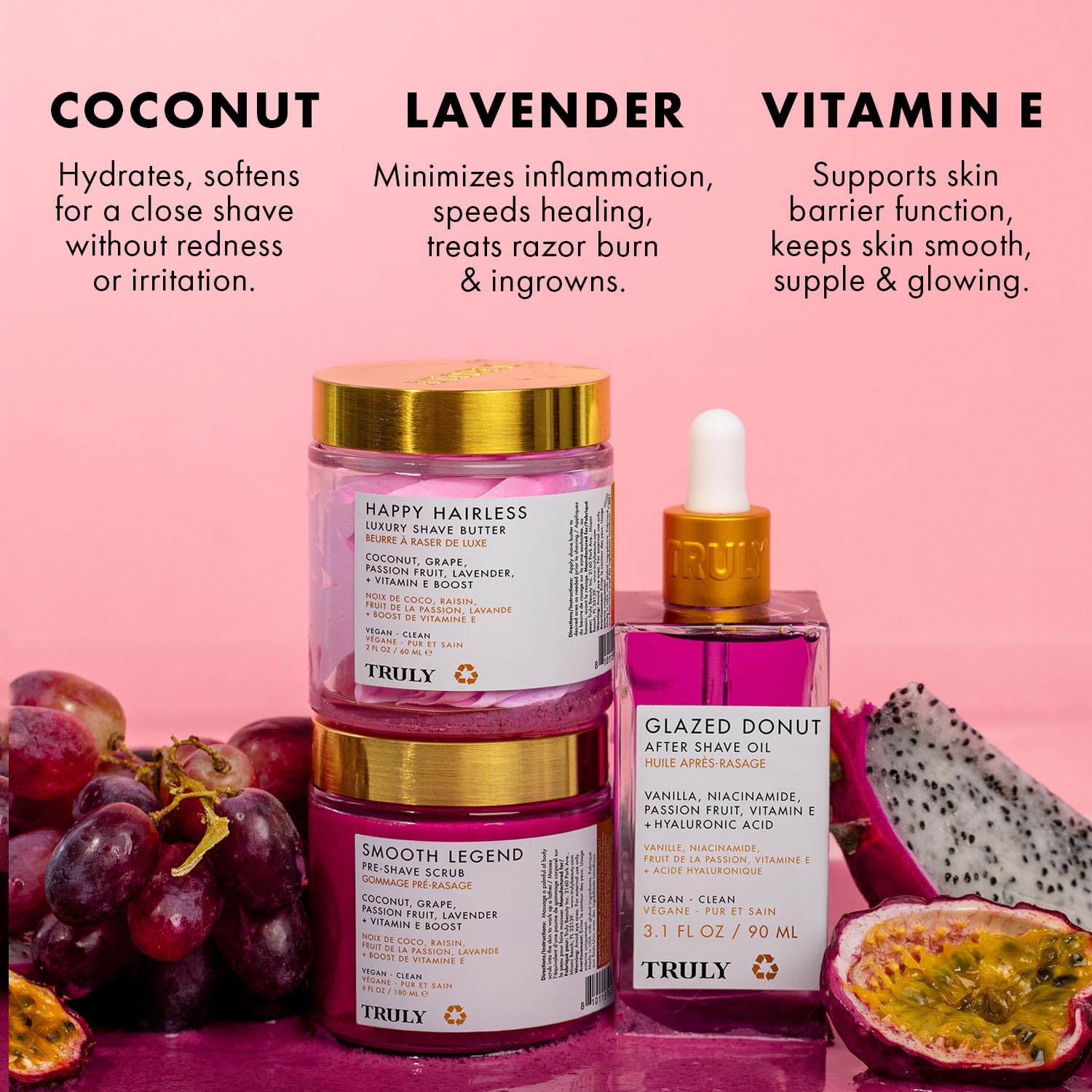 Truly Estuche Afeitado - Smooth Legend Shave Set