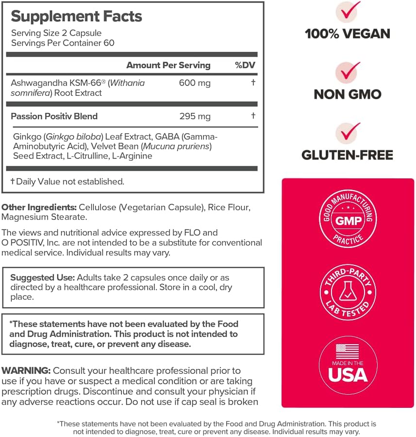 O Positiv URO Vaginal Probiotics Moisture + Mood