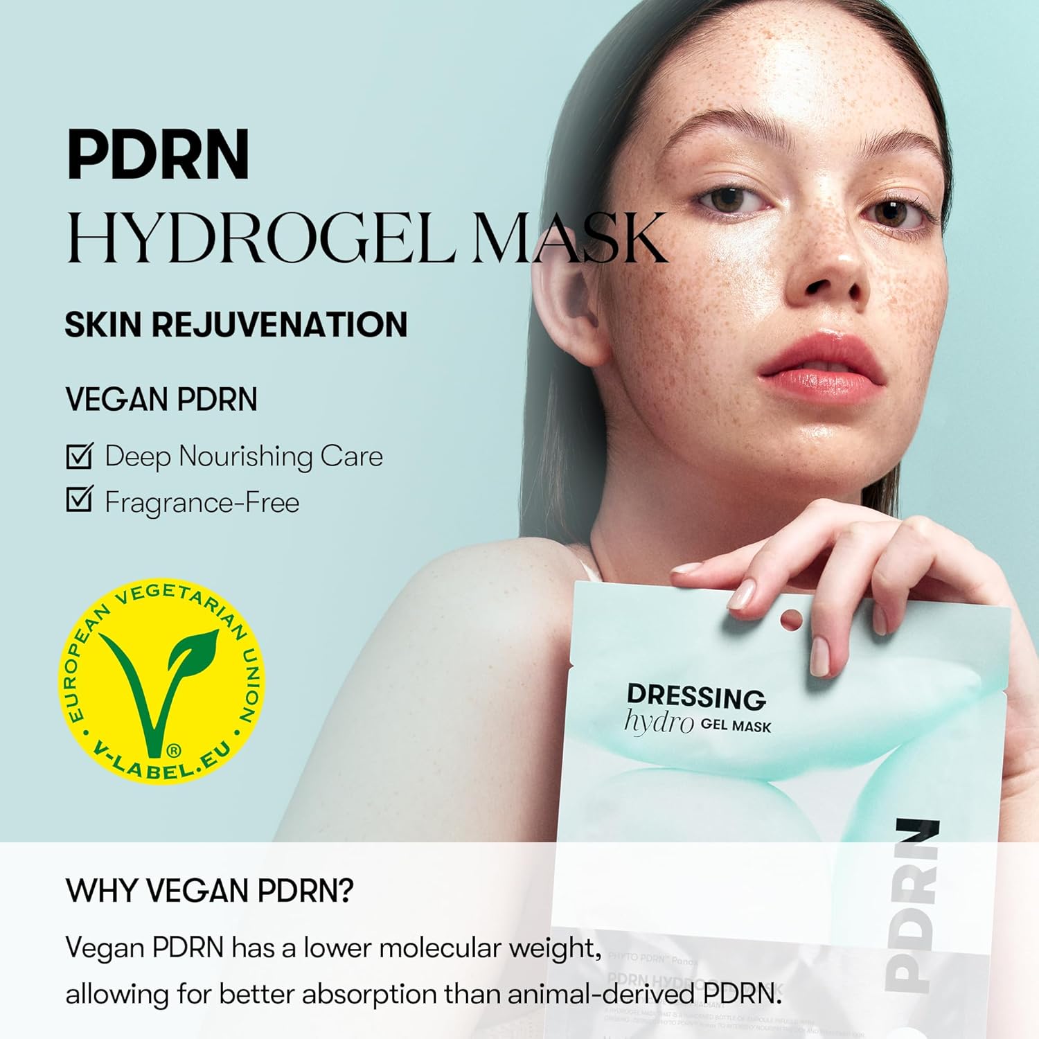 Mascarilla Hidrogel Vt Cosmetics Reparadora Intensiva Pdrn