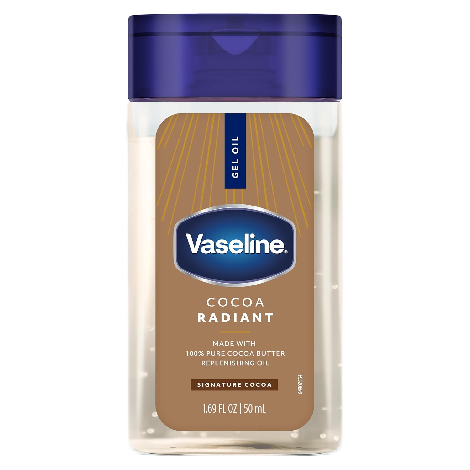 Aceite Vaseline cocoa radiant ultra hidratación 50ml
