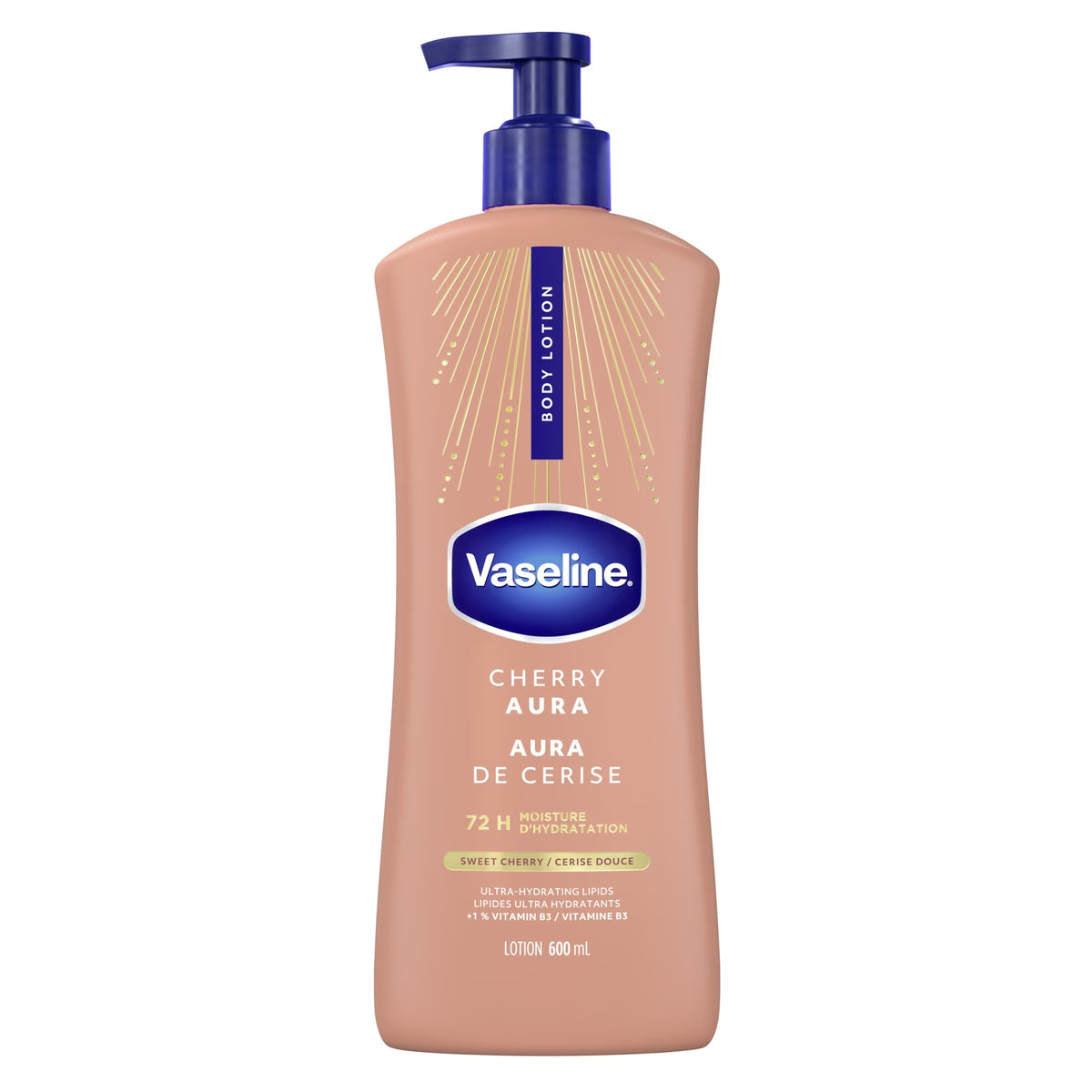 Loción Corporal Vaseline Cherry Aura 600ml