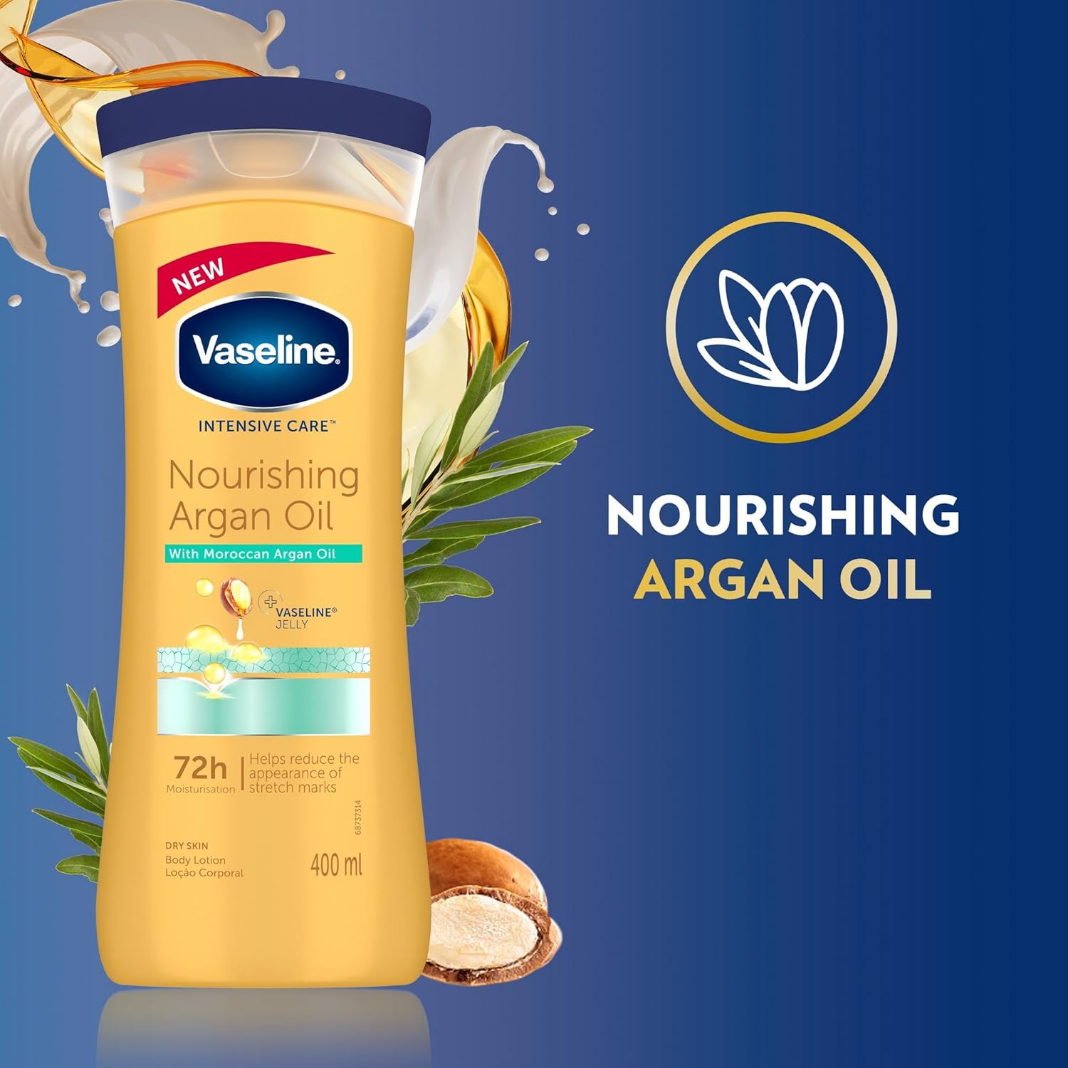 Vaseline Hidratante con aceite de argán