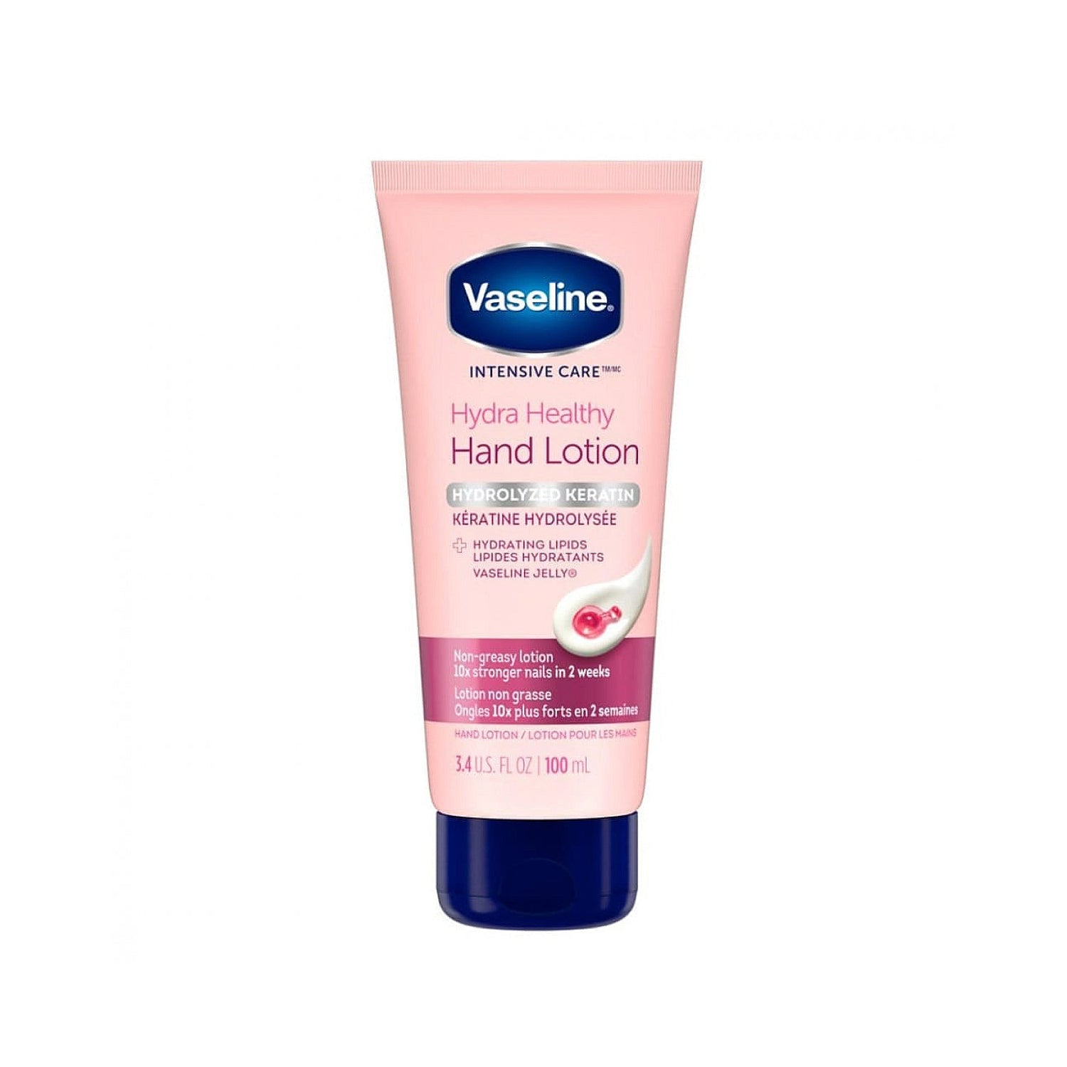 Crema reparadora Vaseline manos y uñas 100ml