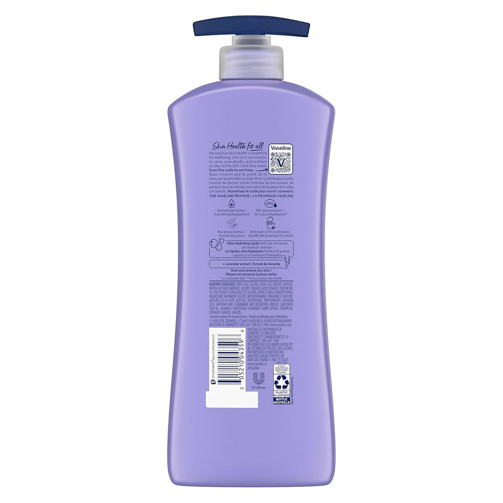 Vaseline Loción Calmante lavanda 600ml
