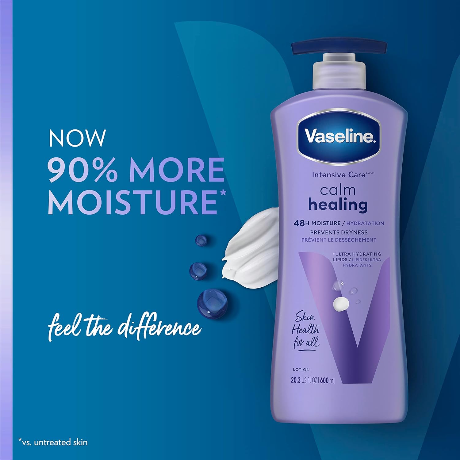 Vaseline Loción Calmante lavanda 600ml