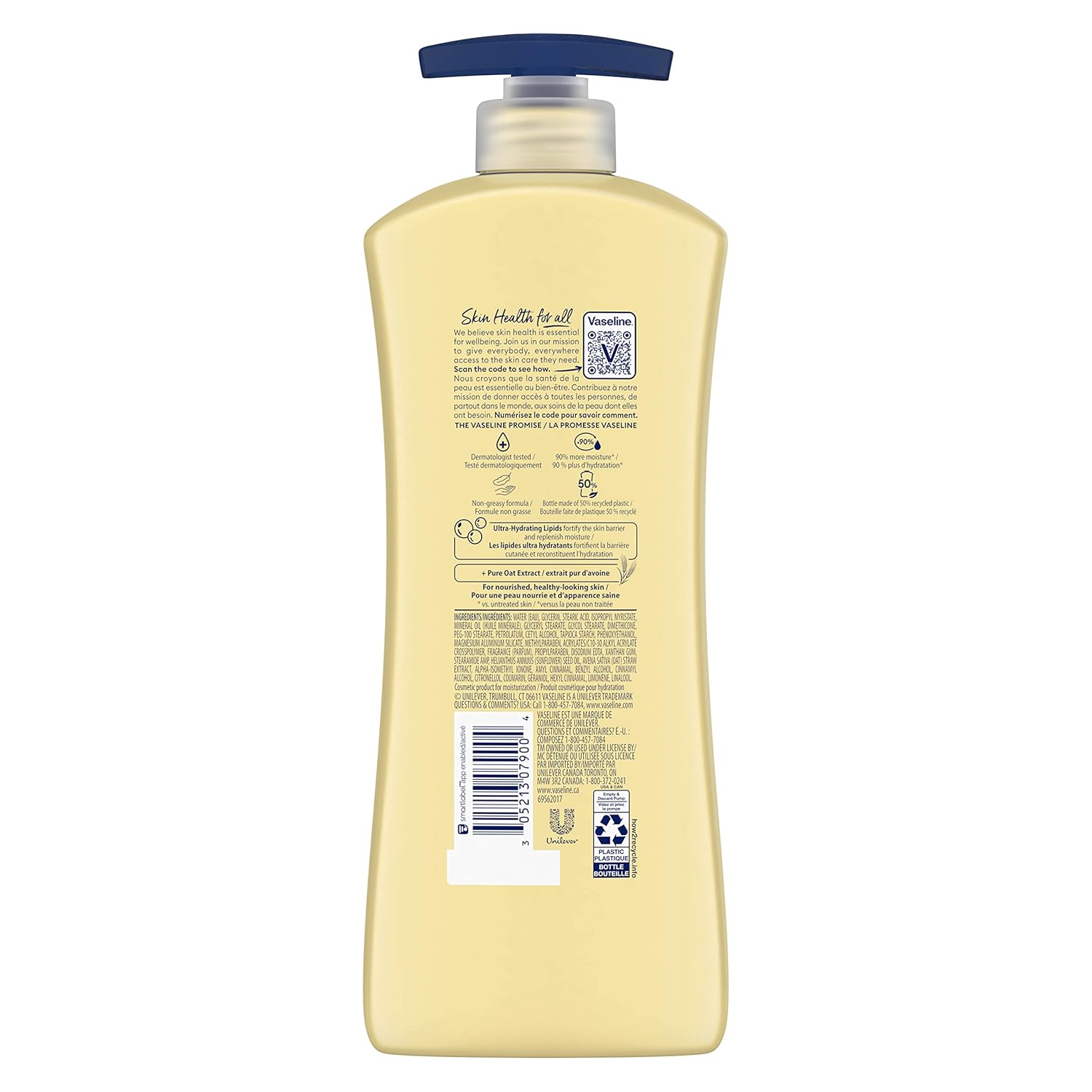 Vaseline Loción Ultra Hidratante 600 Ml