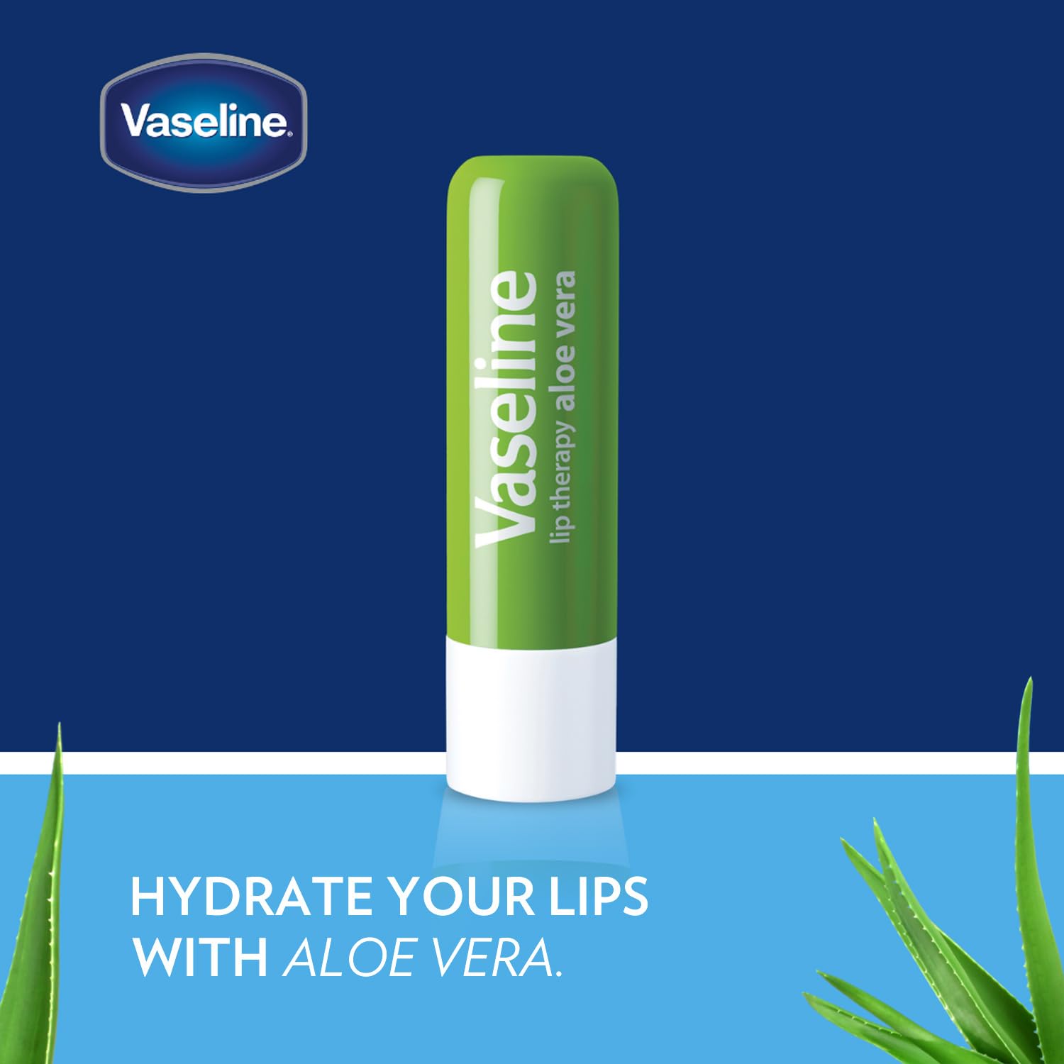 Stick Vaseline Lip Therapy Aloe Vera