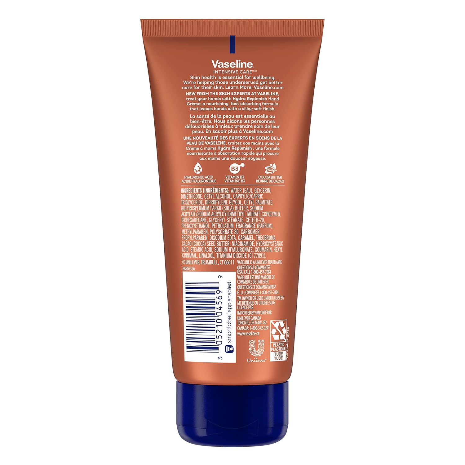 Vaseline Hydra Replenish Reparadora De Manos