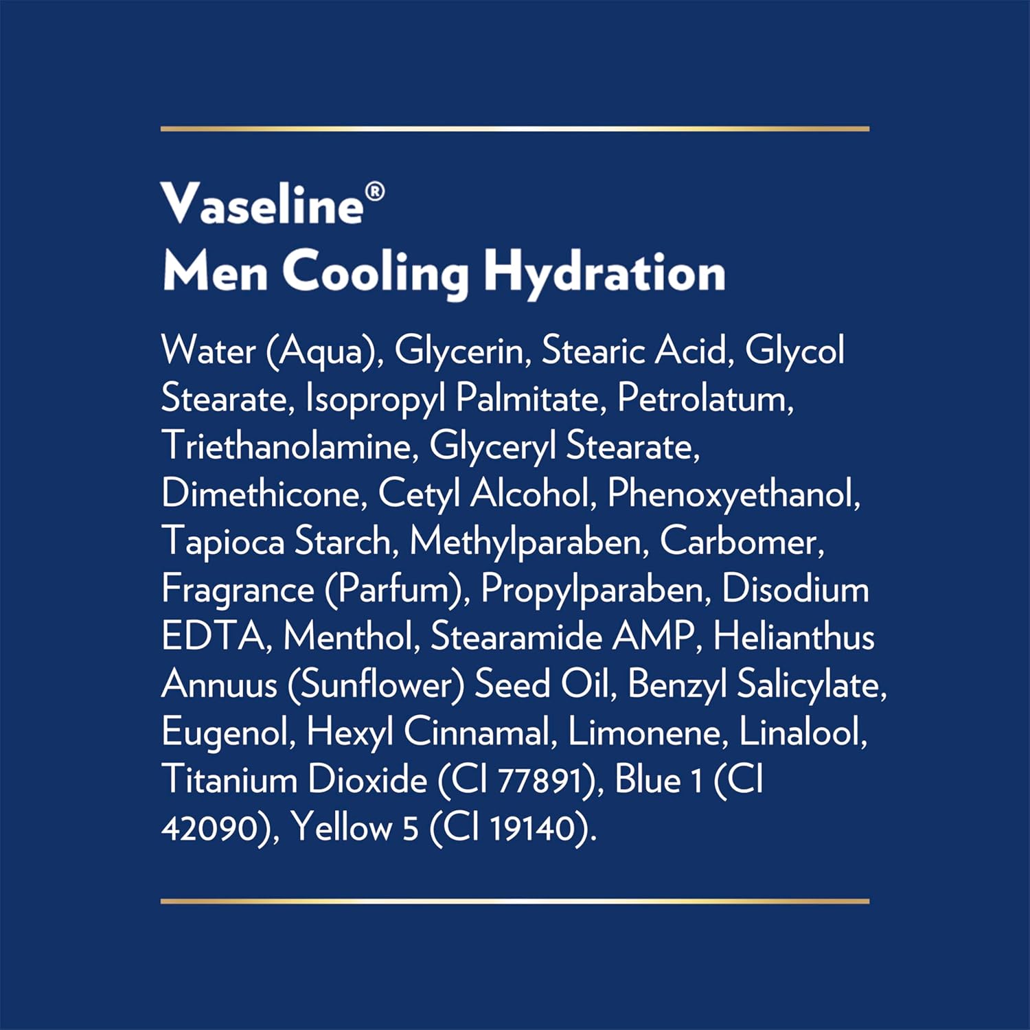 Loción hidratante Vaseline hombre 600ml