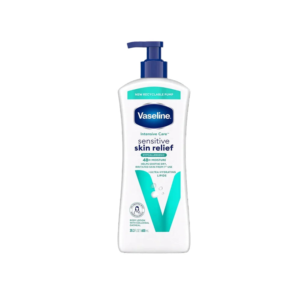 Loción corporal Vaseline Intensive Care piel sensible