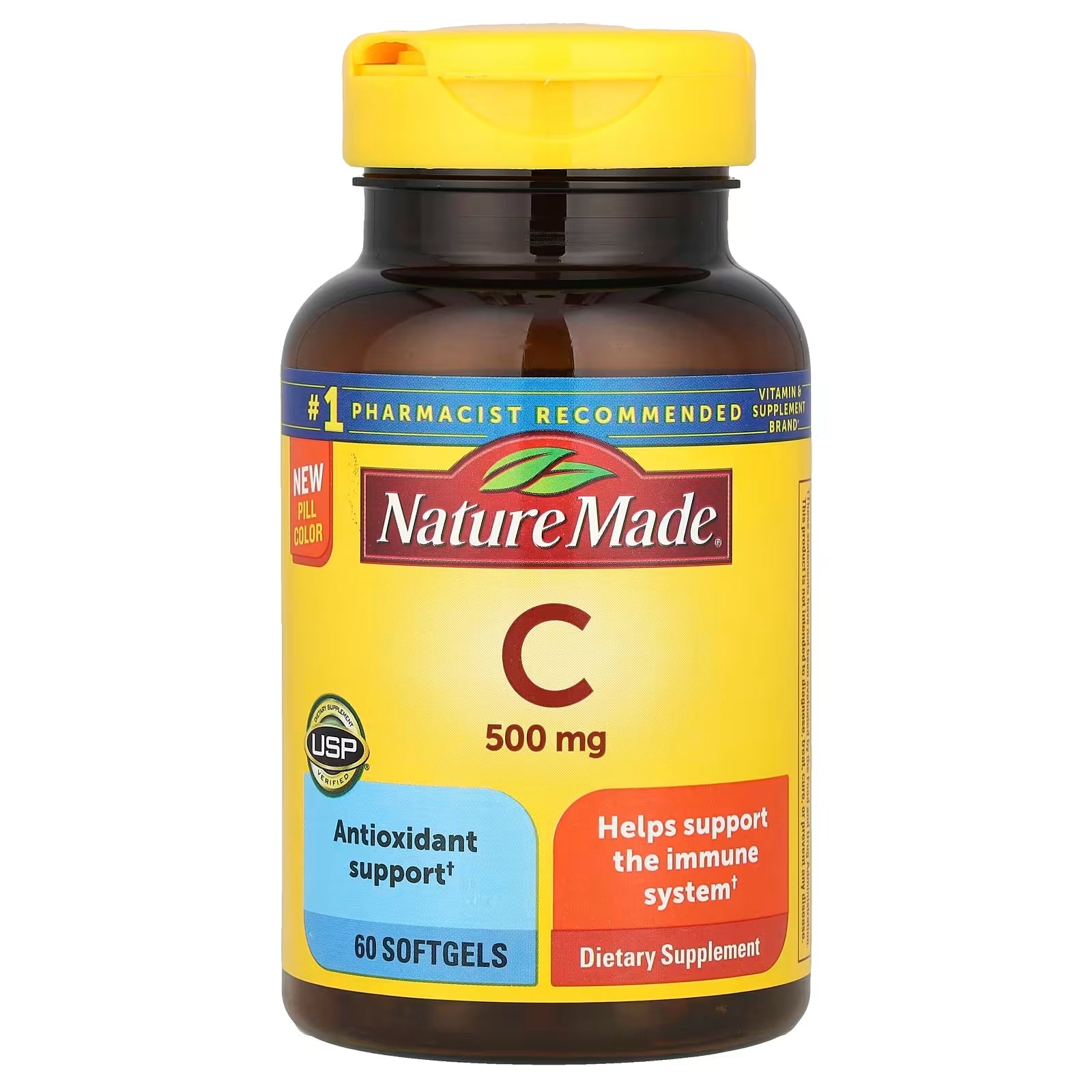 Vitamina C 500mg suplemento Nature Made