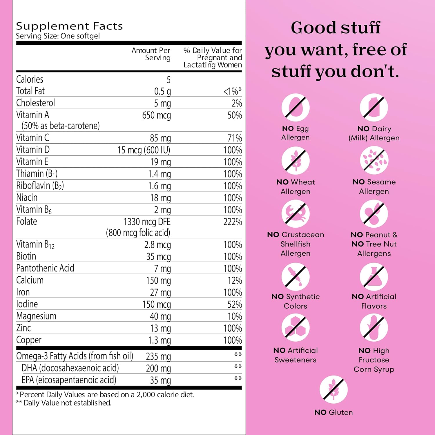 Vitaminas Prenatales One A Day Prenatal 30 Softgel