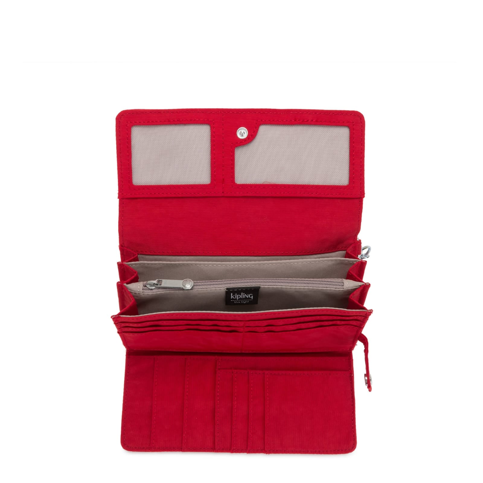 Billetera Kipling Ruby Rojo Cherry