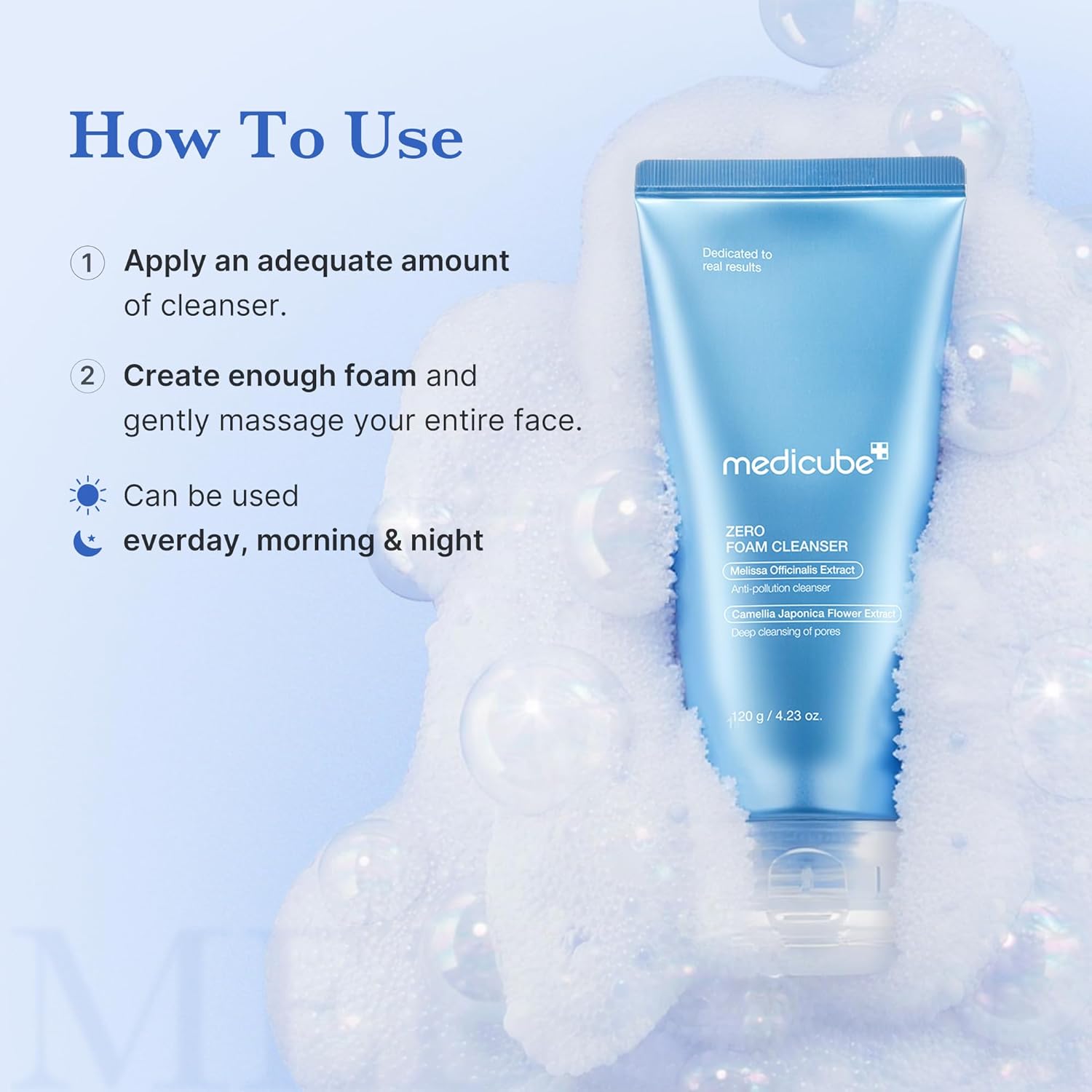 Limpiador Facial Medicube Piel Sensible