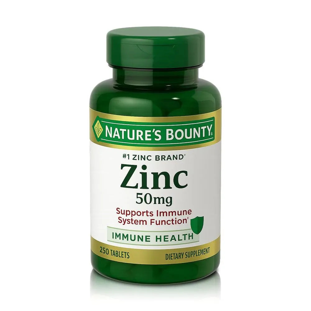 Suplemento Zinc 50mg Nature´s Bounty