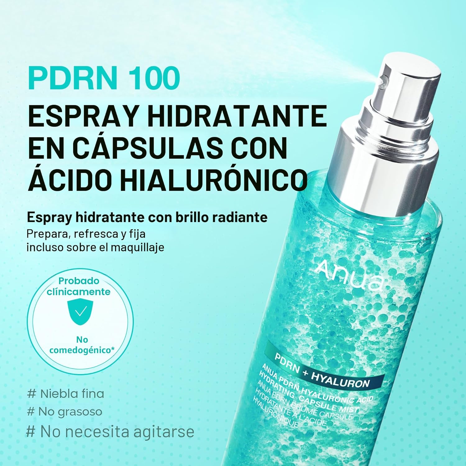 Anua PDRN + Hyaluron Suero capsule mist 100ml