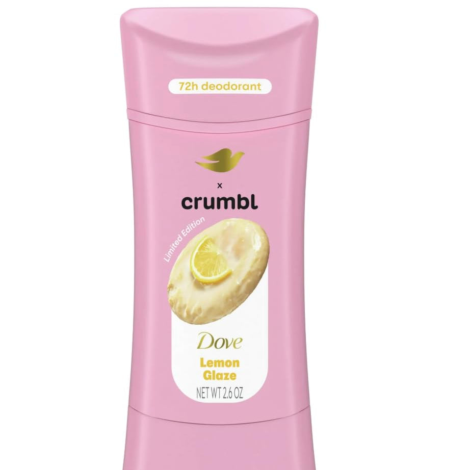 Desodorante Dove Crumbl x Lemon Glaze