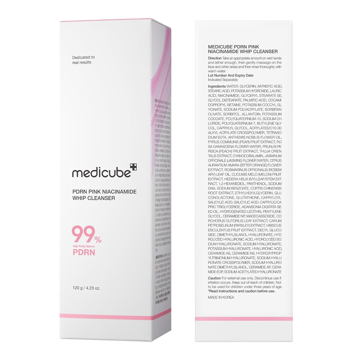 Medicube Limpiador PDRN Pink Niacinamide