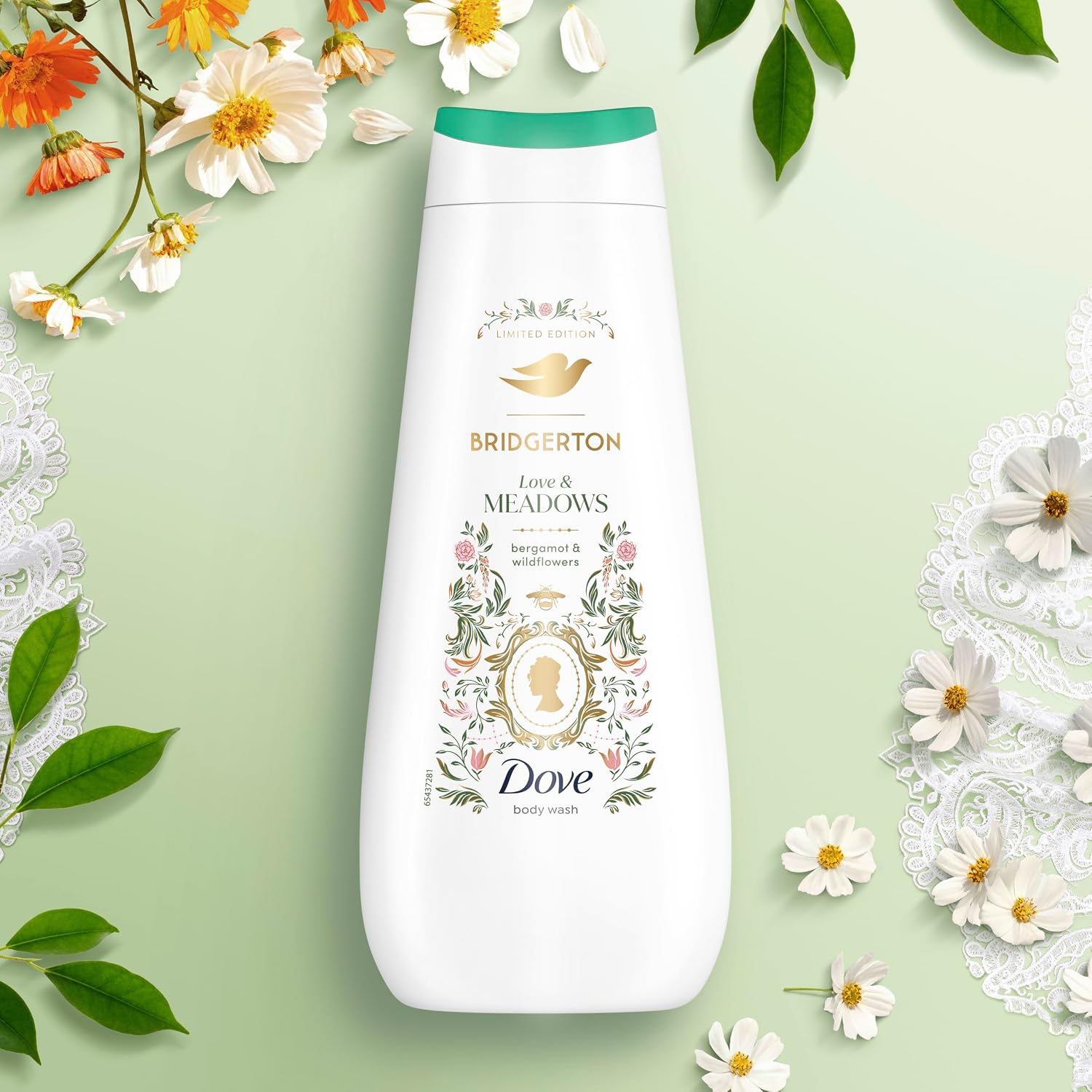 Dove gel de baño Edición Bridgerton Bergamota