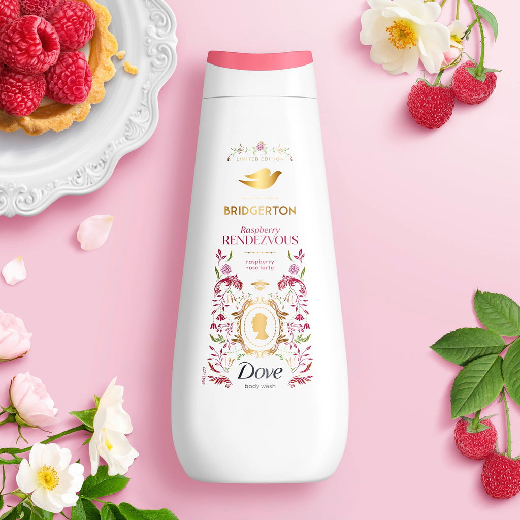 Dove gel de baño Edición Bridgerton Frambuesa