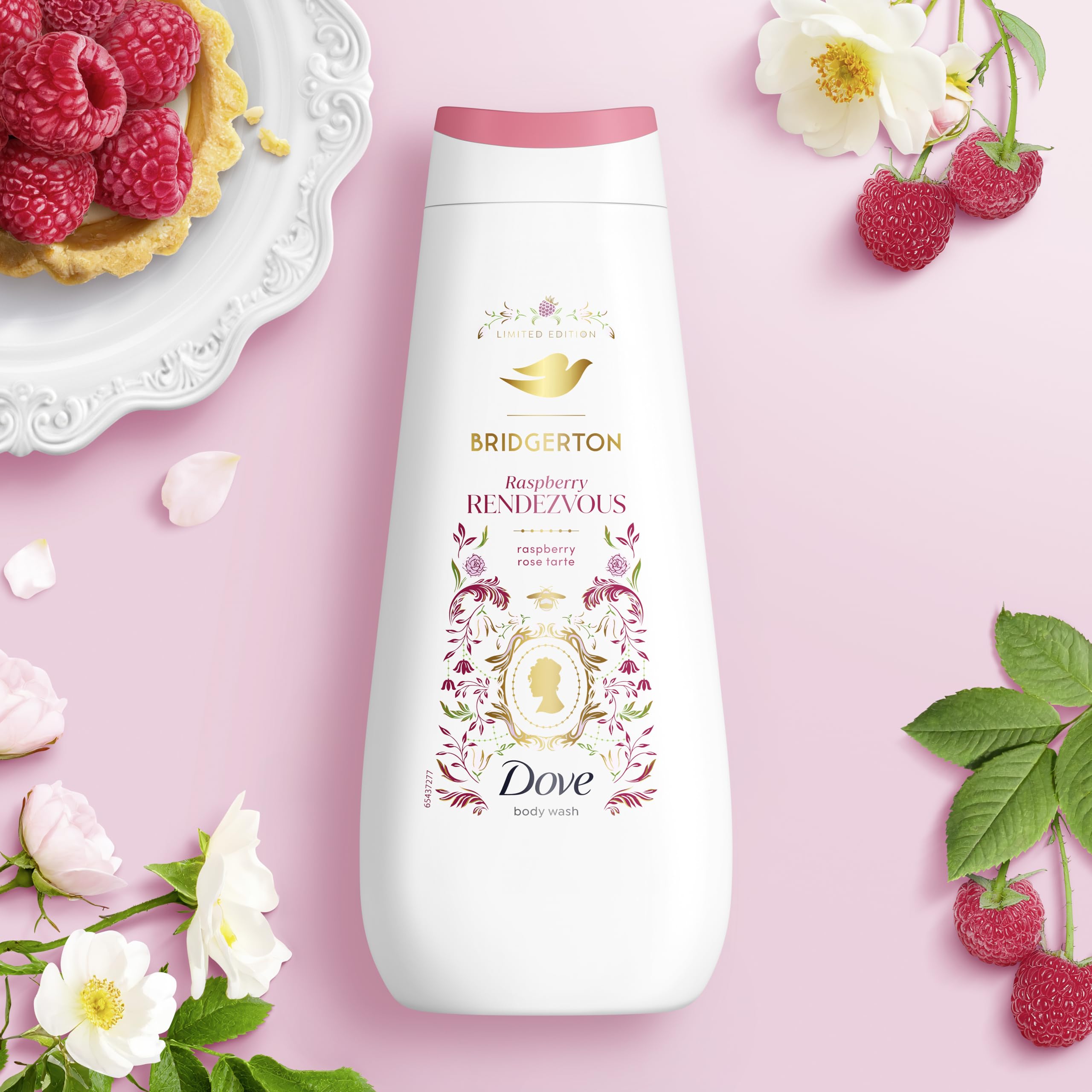 Dove gel de baño Edición Bridgerton Frambuesa