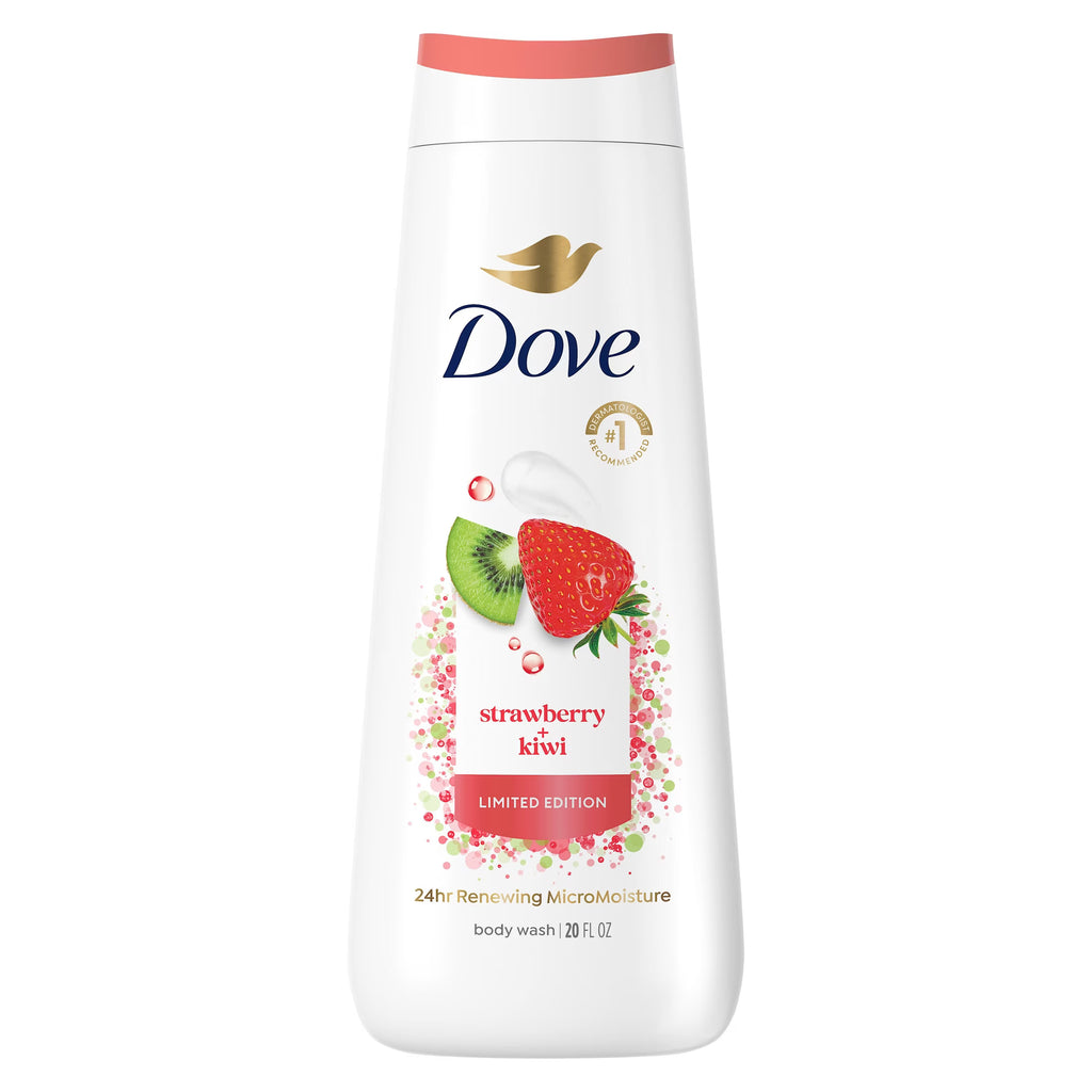 Dove gel de baño Edición especial Fresa Kiwi