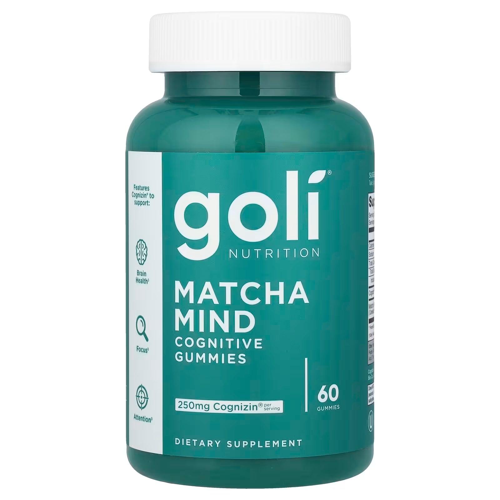 Goli Gomitas Matcha Mind Cognizin 250mg