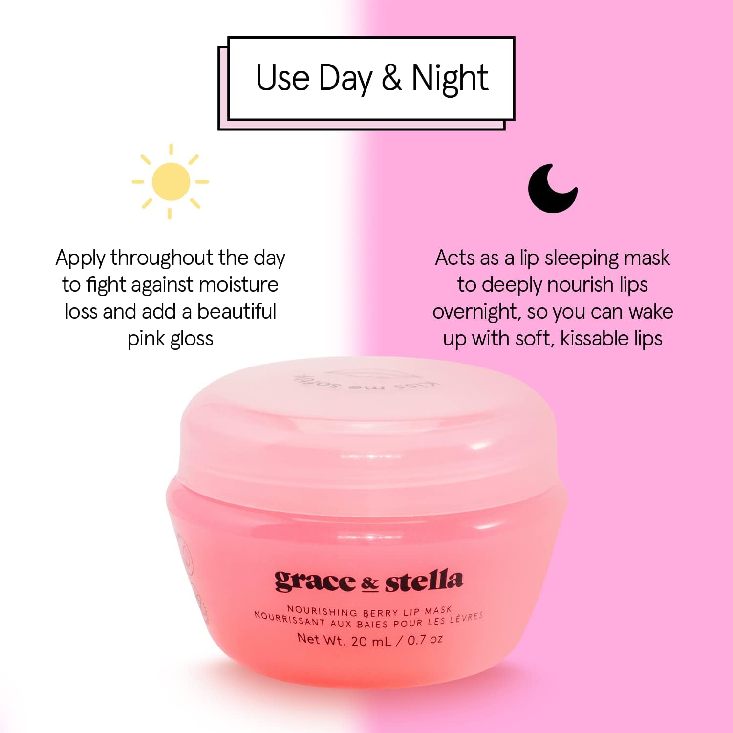 Grace & Stella máscara labial nutritiva 20ml