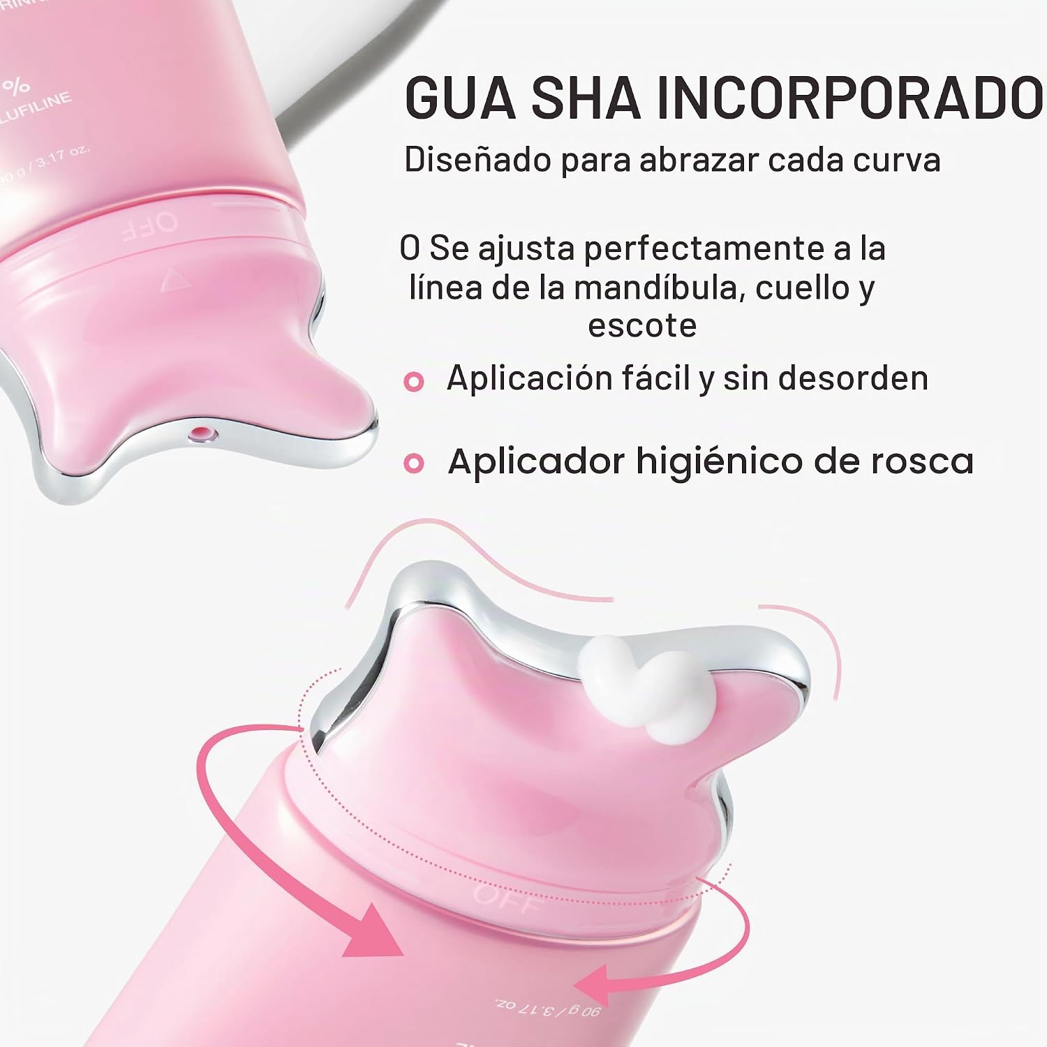 Medicube PDRN Colágeno Gua Sha con volufiline 5%