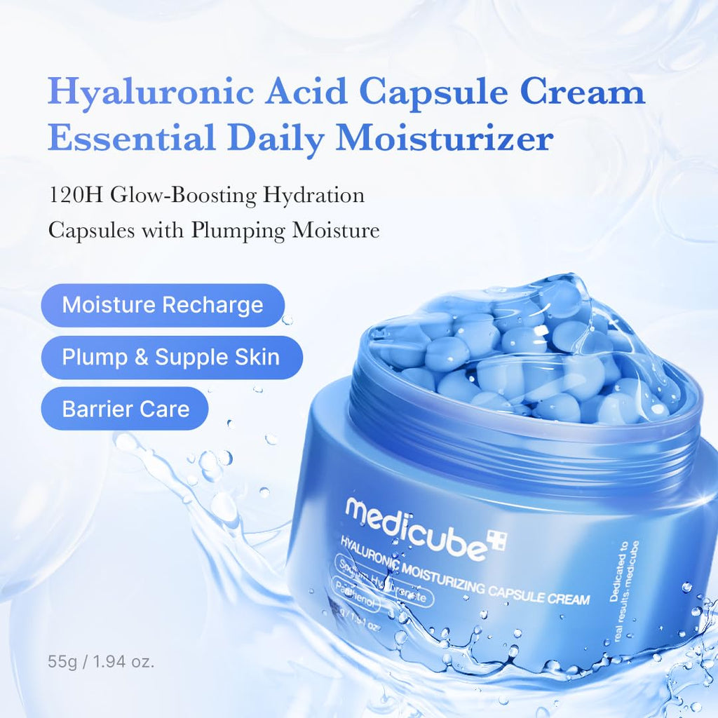 Medicube Crema cápsula con ácido hialurónico - hidratación profunda