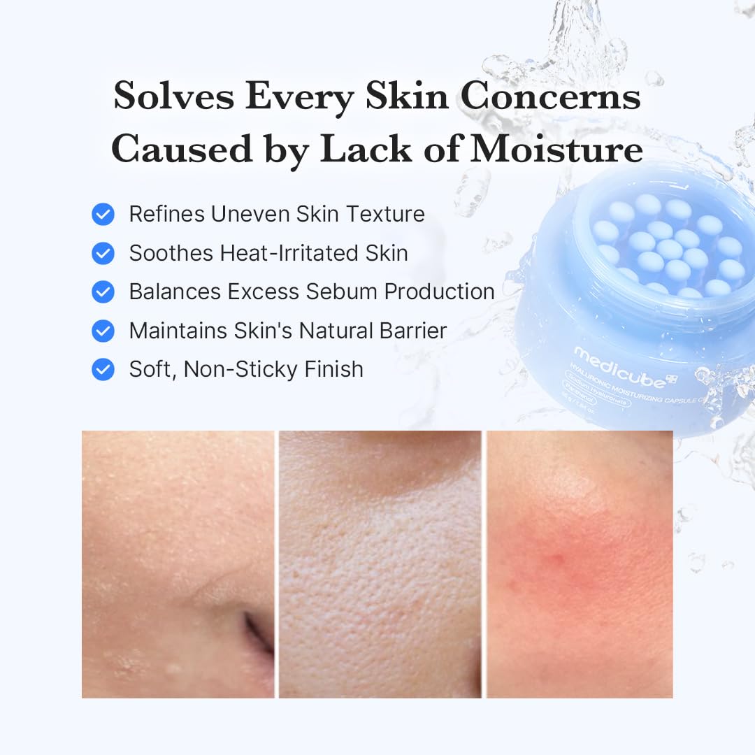 Medicube Crema cápsula con ácido hialurónico - hidratación profunda