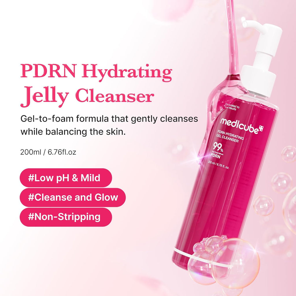 Medicube Gel limpiador hidratante PDRN