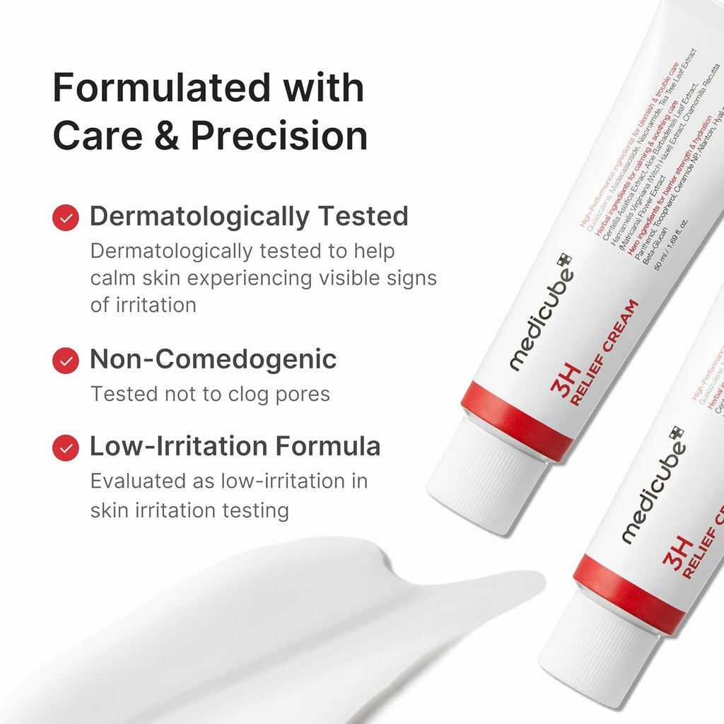medicube 3H Daily Relief Cream Hidratante calmante
