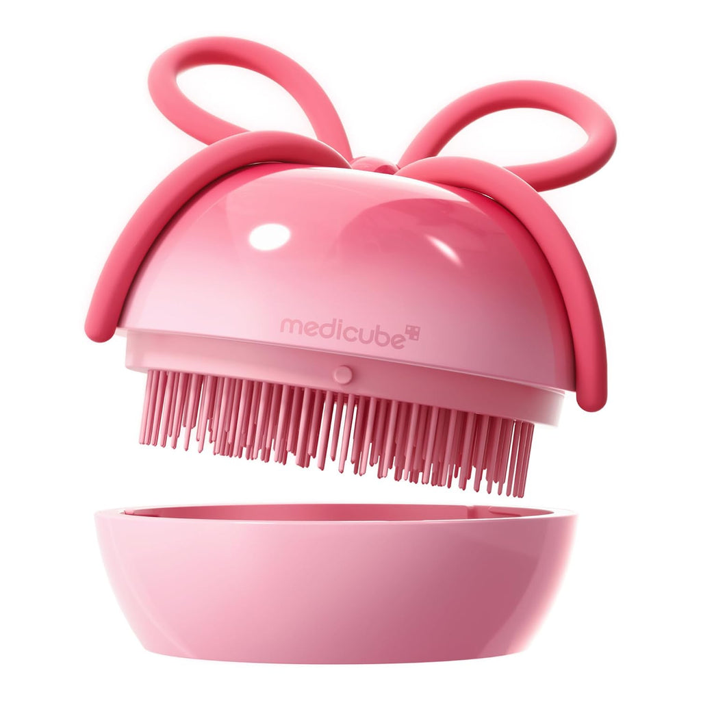Cepillo medicube ribbon cherry glass hair
