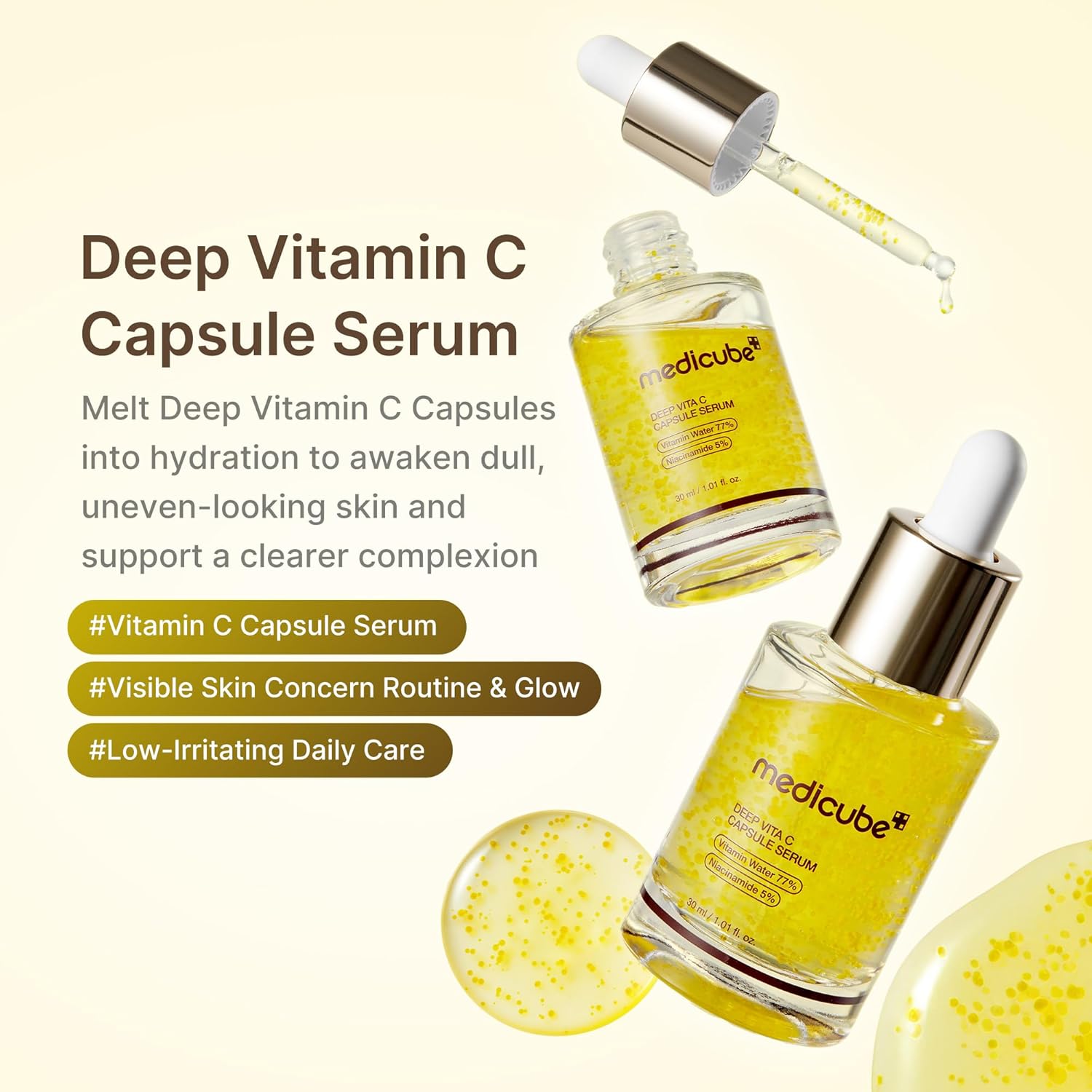 Medicube Deep Vita C cápsule serum 30ml