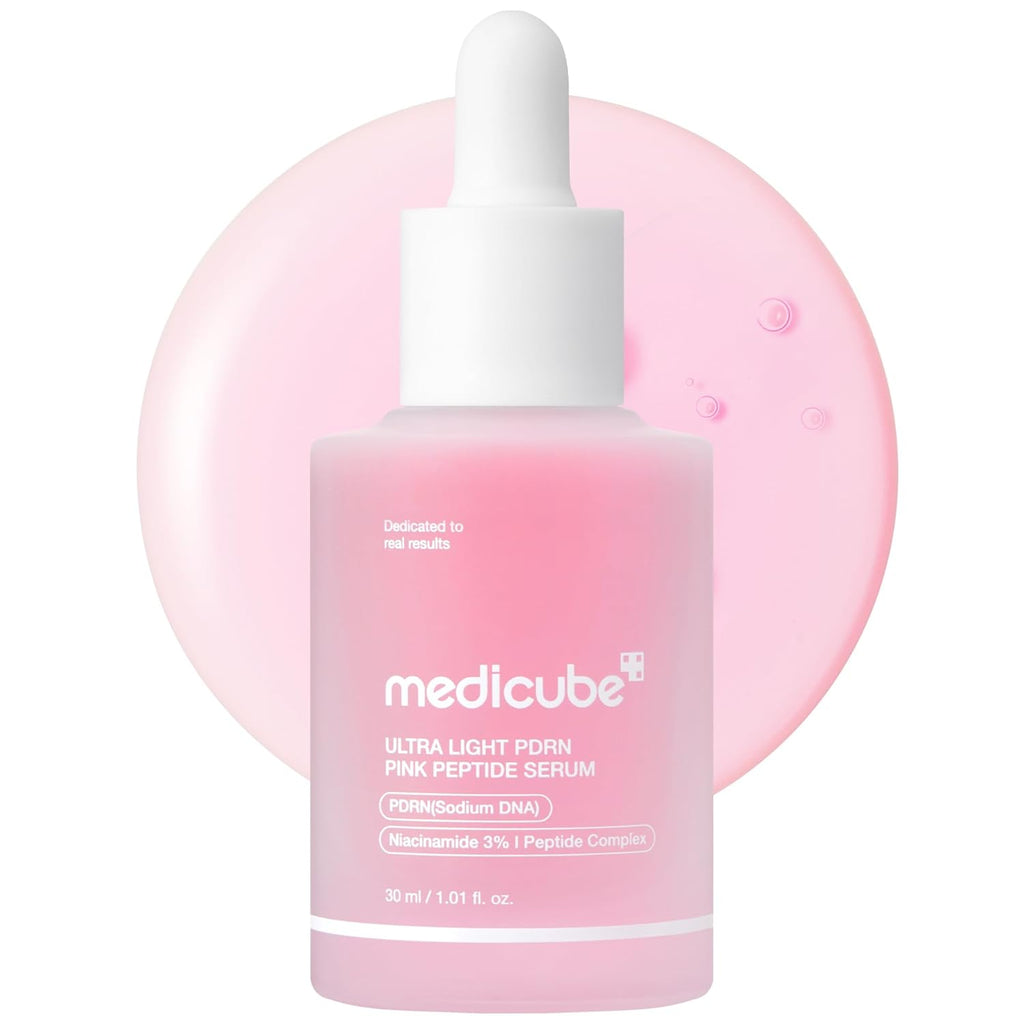 Suero medicube PDRN ultraligero pink peptide