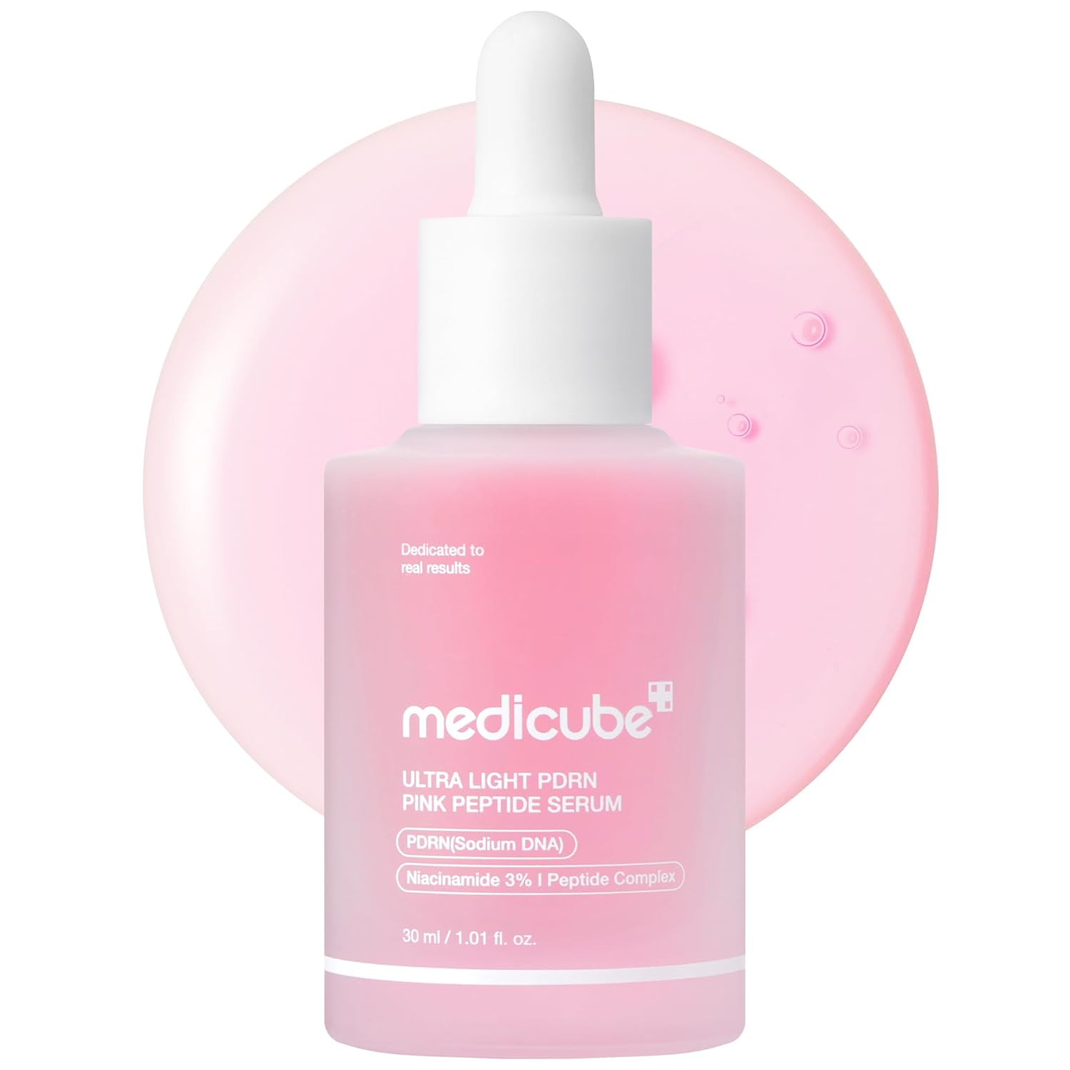 Suero medicube PDRN ultraligero pink peptide