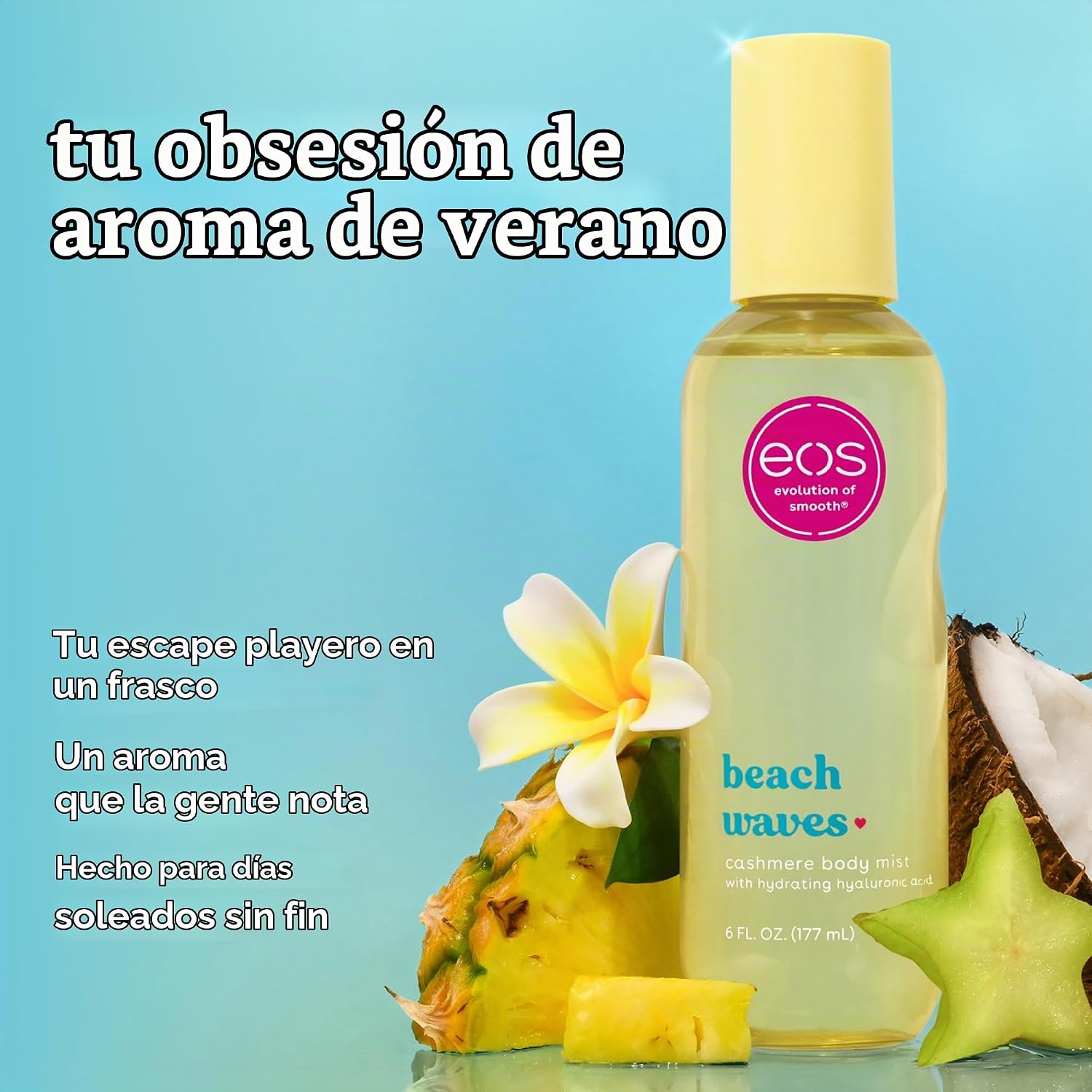 Mist corporal Eos beach waves 177ml