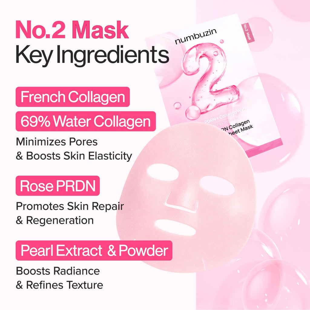 Mascarilla numbuzin N2 PDRN y colágeno