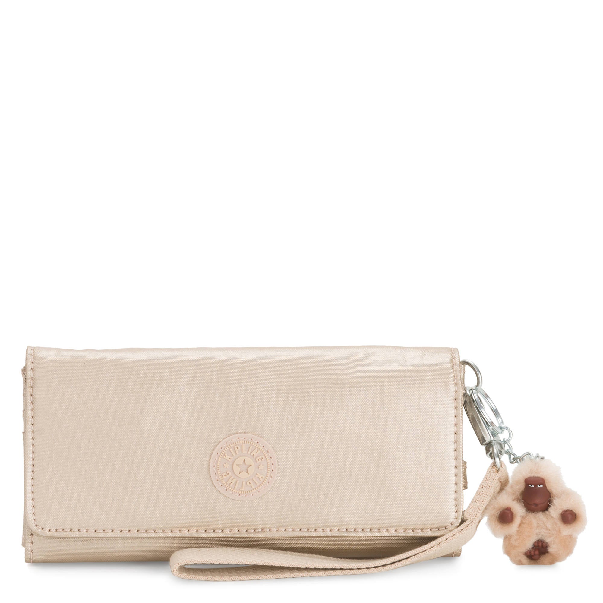 Billetera Kipling Ruby Gold Metallic