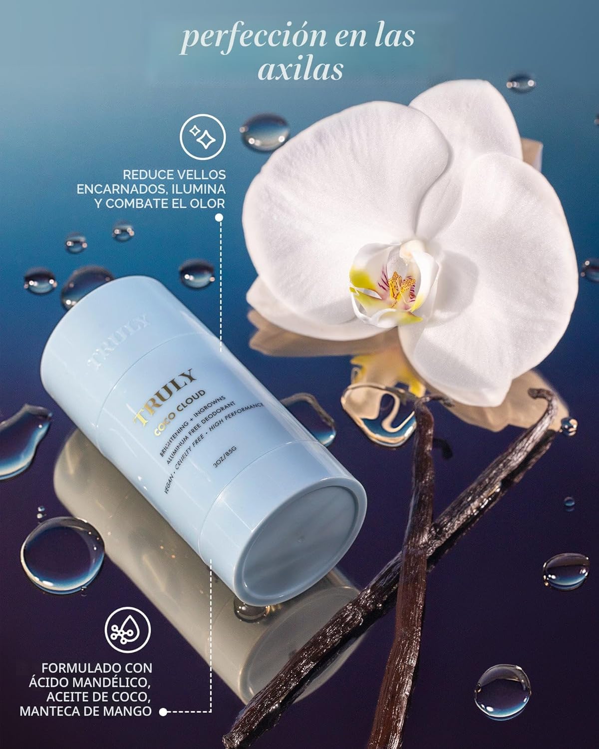 Truly Coco Cloud desodorante sin aluminio